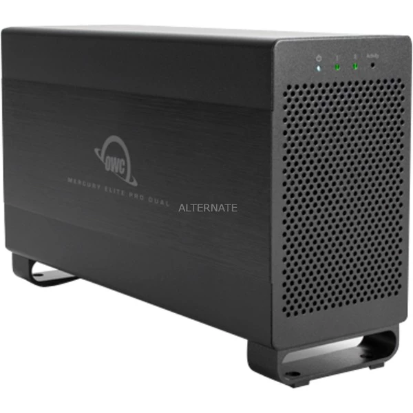 OWC Mercury Elite Pro Dual, Laufwerksgehäuse (schwarz) 1 OWC Mercury Elite Pro Dual, Laufwerksgehäuse (schwarz)