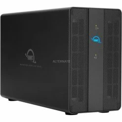 OWC Mercury Pro U.2 Dual, Laufwerksgehäuse (schwarz, 3.5" Dual NVMe U.2 Enclosure)