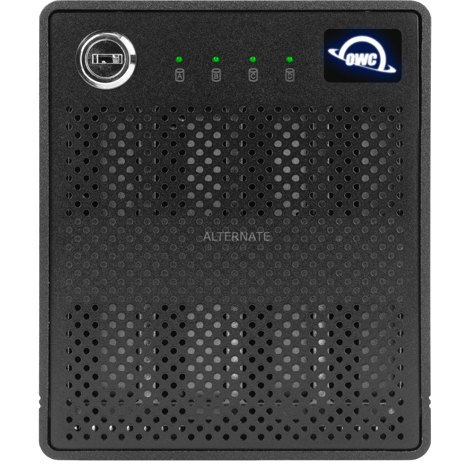 OWC ThunderBay 4, Laufwerksgehäuse (schwarz, 4-Bay Thunderbolt 2 External Drive Enclosure) 2 OWC ThunderBay 4, Laufwerksgehäuse (schwarz, 4-Bay Thunderbolt 2 External Drive Enclosure) – Bild 2