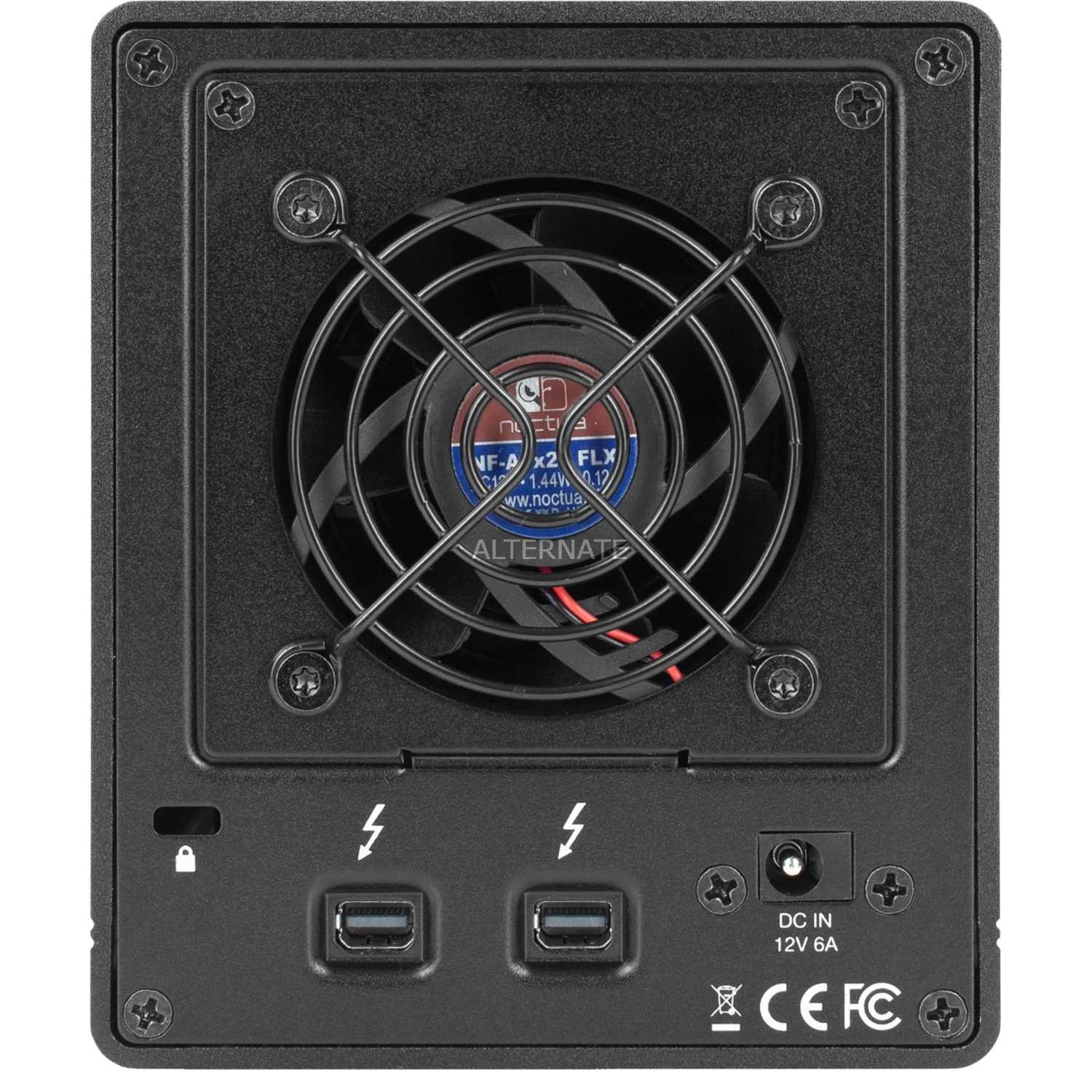 OWC ThunderBay 4, Laufwerksgehäuse (schwarz, 4-Bay Thunderbolt 2 External Drive Enclosure) 4 OWC ThunderBay 4, Laufwerksgehäuse (schwarz, 4-Bay Thunderbolt 2 External Drive Enclosure) – Bild 4