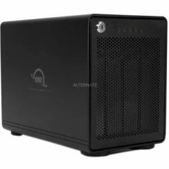 OWC ThunderBay 4, Laufwerksgehäuse (schwarz, 4-Bay Thunderbolt 3 External Drive Enclosure)
