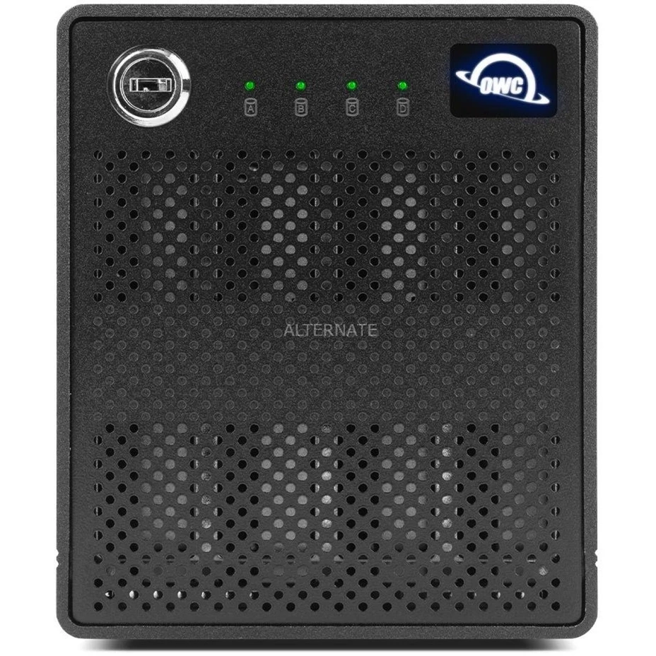 OWC ThunderBay 4 Mini, Laufwerksgehäuse (schwarz, Professional Grade 4-Drive HDD/SSD Thunderbolt 3 Enclosure) 3 OWC ThunderBay 4 Mini, Laufwerksgehäuse (schwarz, Professional Grade 4-Drive HDD/SSD Thunderbolt 3 Enclosure) – Bild 3