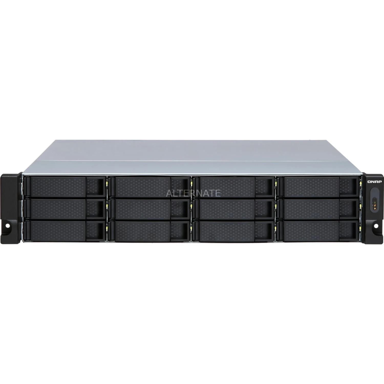 QNAP TL-R1200S-RP, Laufwerksgehäuse (schwarz) 2 QNAP TL-R1200S-RP, Laufwerksgehäuse (schwarz) – Bild 2