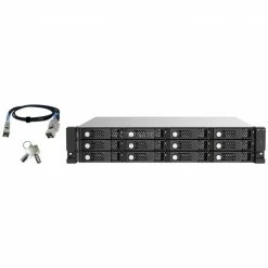 QNAP TL-R1220Sep-RP, Laufwerksgehäuse (schwarz, SAS-Speichererweiterung 12Gb/s Zur Unterstützung Von Multipath-Routing + Daisy-Chaining) -Festplatten and Prozessoren Verkäufe QNAP TL R1220Sep RP Laufwerksgeh use@@1773626 5