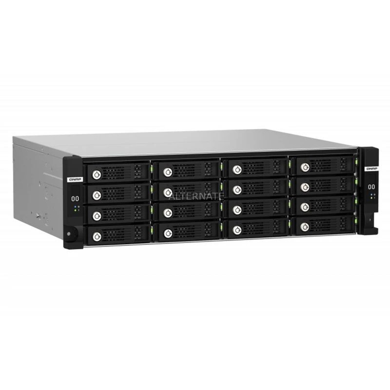 QNAP TL-R1620Sdc, Laufwerksgehäuse (schwarz, Dual-Controller SAS 12Gb/s Speichererweiterung) 1 QNAP TL-R1620Sdc, Laufwerksgehäuse (schwarz, Dual-Controller SAS 12Gb/s Speichererweiterung)
