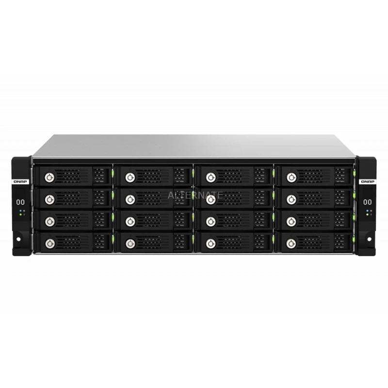 QNAP TL-R1620Sdc, Laufwerksgehäuse (schwarz, Dual-Controller SAS 12Gb/s Speichererweiterung) 2 QNAP TL-R1620Sdc, Laufwerksgehäuse (schwarz, Dual-Controller SAS 12Gb/s Speichererweiterung) – Bild 2