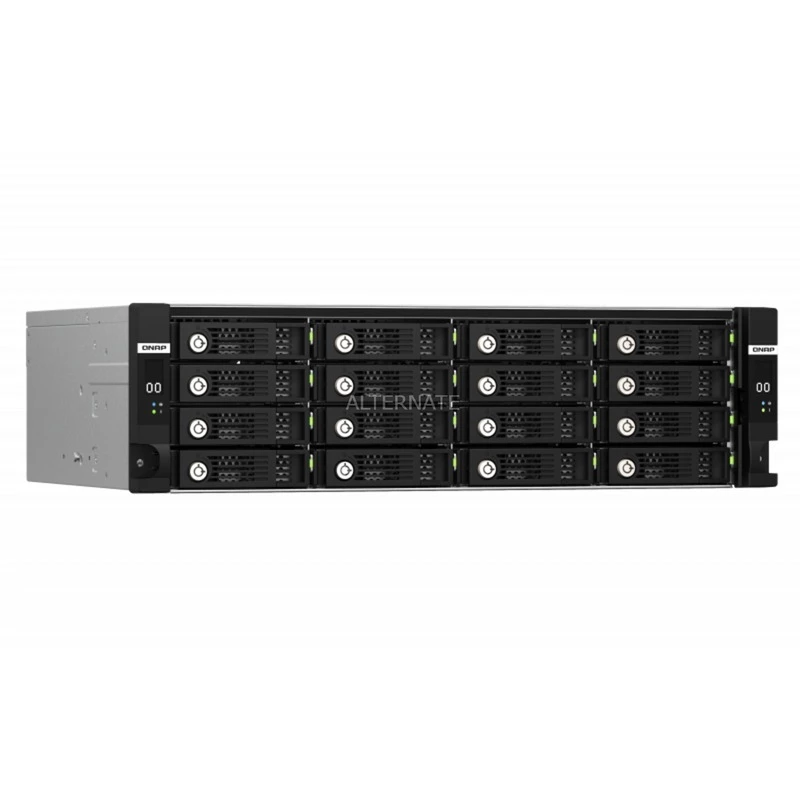 QNAP TL-R1620Sdc, Laufwerksgehäuse (schwarz, Dual-Controller SAS 12Gb/s Speichererweiterung) 4 QNAP TL-R1620Sdc, Laufwerksgehäuse (schwarz, Dual-Controller SAS 12Gb/s Speichererweiterung) – Bild 4