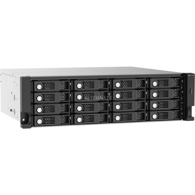 QNAP TL-R1620Sep-RP, Laufwerksgehäuse (schwarz, SAS-Speichererweiterung 12Gb/s Zur Unterstützung Von Multipath-Routing + Daisy-Chaining) 1 QNAP TL-R1620Sep-RP, Laufwerksgehäuse (schwarz, SAS-Speichererweiterung 12Gb/s Zur Unterstützung Von Multipath-Routing + Daisy-Chaining)