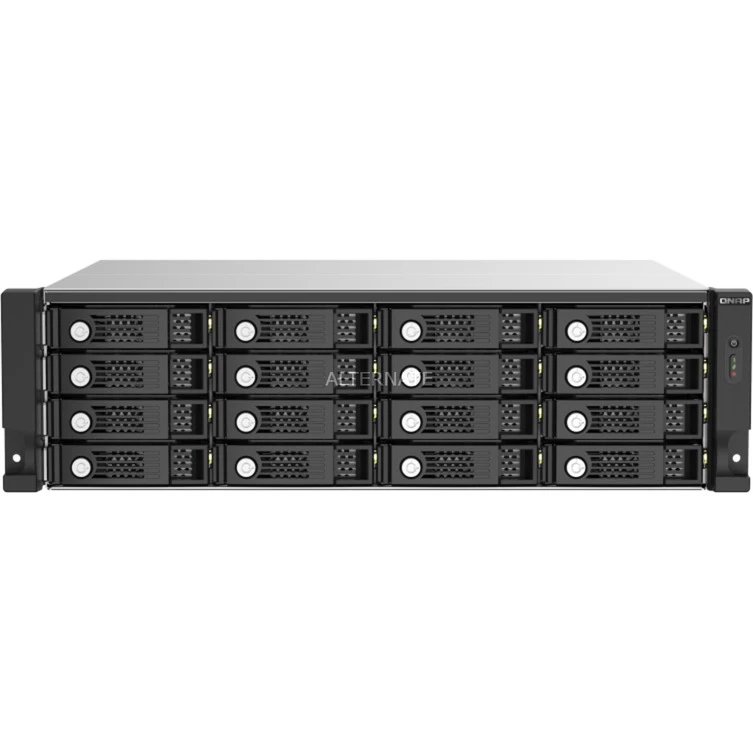QNAP TL-R1620Sep-RP, Laufwerksgehäuse (schwarz, SAS-Speichererweiterung 12Gb/s Zur Unterstützung Von Multipath-Routing + Daisy-Chaining) 3 QNAP TL-R1620Sep-RP, Laufwerksgehäuse (schwarz, SAS-Speichererweiterung 12Gb/s Zur Unterstützung Von Multipath-Routing + Daisy-Chaining) – Bild 3
