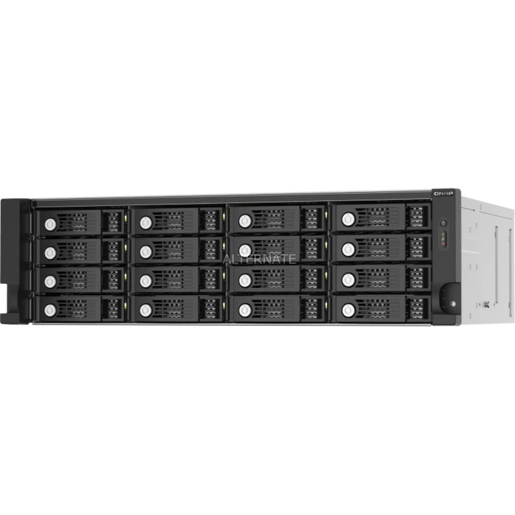 QNAP TL-R1620Sep-RP, Laufwerksgehäuse (schwarz, SAS-Speichererweiterung 12Gb/s Zur Unterstützung Von Multipath-Routing + Daisy-Chaining) 6 QNAP TL-R1620Sep-RP, Laufwerksgehäuse (schwarz, SAS-Speichererweiterung 12Gb/s Zur Unterstützung Von Multipath-Routing + Daisy-Chaining) – Bild 6