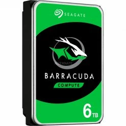 SATA Festplatten Seagate BarraCuda 6 TB, Festplatte (SATA 6 Gb/s, 3,5")