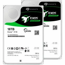 SATA Festplatten Seagate Exos X18 2x 18 TB Upgrade, Festplatte (2er Bundle, SATA 6 Gb/s, 3,5")