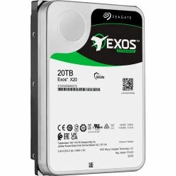 SATA Festplatten Seagate Exos X20 20 TB, Festplatte (SATA 6 Gb/s, 3,5")