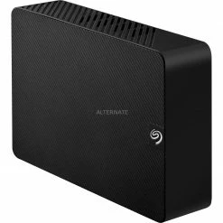 Externe Festplatten Seagate Expansion Desktop 18 TB, Externe Festplatte (schwarz, Micro-USB-B 3.2 Gen 1 (5 Gbit/s))