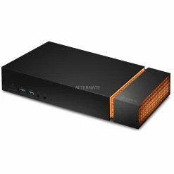 Externe Festplatten Seagate FireCuda Gaming Dock 4 TB, Externe Festplatte (schwarz, Thunderbolt 3)
