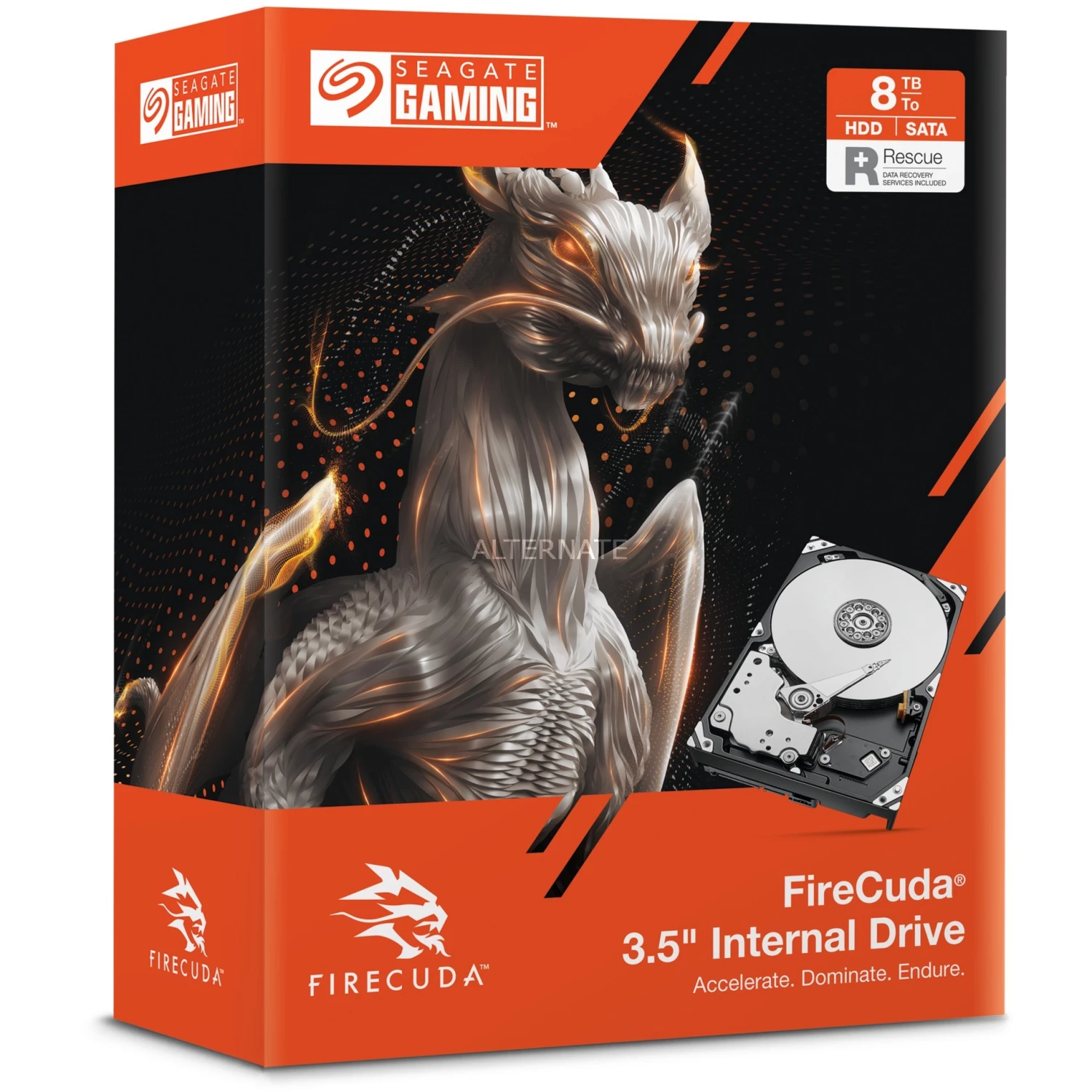 SATA Festplatten Seagate FireCuda HDD 8 TB, Festplatte (SATA 6 Gb/s, 3,5") 4 SATA Festplatten Seagate FireCuda HDD 8 TB, Festplatte (SATA 6 Gb/s, 3,5") – Bild 4