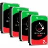 SATA Festplatten Seagate IronWolf NAS 2 TB CMR 4x, Festplatte (4er Bundle, SATA 6 Gb/s, 3,5")
