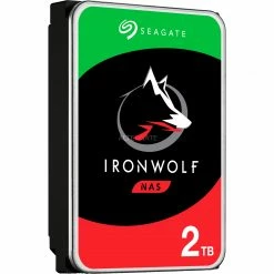 SATA Festplatten Seagate IronWolf NAS 2 TB CMR, Festplatte (SATA 6 Gb/s, 3,5")