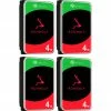 SATA Festplatten Seagate IronWolf NAS 4 TB CMR 4x, Festplatte (4er Bundle, SATA 6 Gb/s, 3,5")
