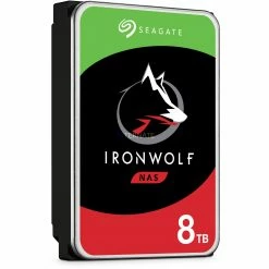 SATA Festplatten Seagate IronWolf NAS 8 TB CMR, Festplatte (SATA 6 GB/s, 3,5")
