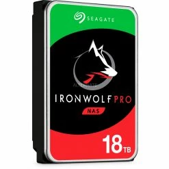 SATA Festplatten Seagate IronWolf Pro NAS 18 TB CMR, Festplatte (SATA 6 Gb/s, 3,5")