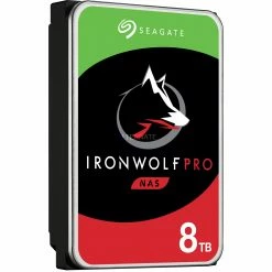 SATA Festplatten Seagate IronWolf Pro NAS 8 TB CMR, Festplatte (SATA 6 Gb/s, 3,5")
