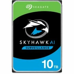 SATA Festplatten Seagate SkyHawk AI 10 TB, Festplatte (SATA 6 Gb/s, 3,5")