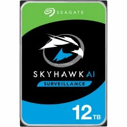 SATA Festplatten Seagate SkyHawk AI 12 TB, Festplatte (SATA 6 Gb/s, 3,5")