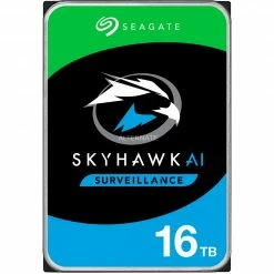 SATA Festplatten Seagate SkyHawk AI 16 TB, Festplatte (SATA 6 Gb/s, 3,5")