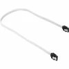 SATA Kabel Sharkoon Sata III Kabel Sleeve (weiß, 60 Cm)