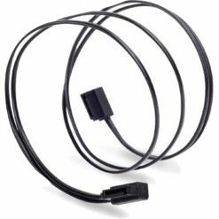 SATA Kabel SilverStone SST-CP11B-500, Kabel (schwarz, 50cm)