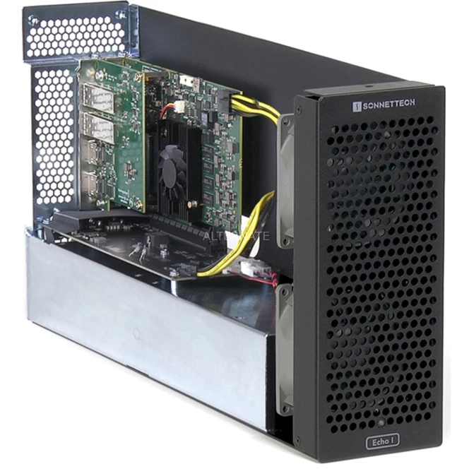 Laufwerksgehäuse Sonnet DuoModo Echo I Module, Erweiterungsmodul (schwarz, 1-Slot Thunderbolt Auf PCIe Card Expansion Module) 2 Laufwerksgehäuse Sonnet DuoModo Echo I Module, Erweiterungsmodul (schwarz, 1-Slot Thunderbolt Auf PCIe Card Expansion Module) – Bild 2