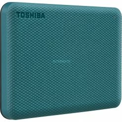 Externe Festplatten Toshiba Canvio Advance 2 TB, Externe Festplatte (grün, Micro-USB-B 3.2 Gen 1 (5 Gbit/s))