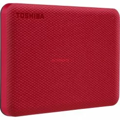 Externe Festplatten Toshiba Canvio Advance 4 TB, Externe Festplatte (rot, Micro-USB-B 3.2 Gen 1 (5 Gbit/s))