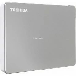 Externe Festplatten Toshiba Canvio Flex 4 TB, Externe Festplatte (silber, Micro-USB-B 3.2 Gen 1)