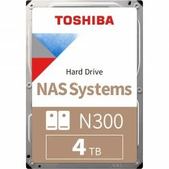 SATA Festplatten Toshiba N300 4 TB, Festplatte (SATA 6 Gb/s, 3,5")