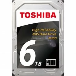 SATA Festplatten Toshiba N300 6 TB, Festplatte (SATA 6 Gb/s, 3,5", Bulk)
