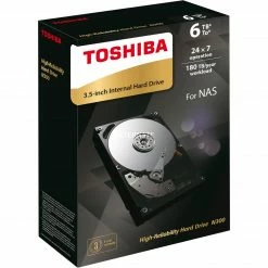 SATA Festplatten Toshiba N300 6 TB, Festplatte (SATA 6 Gb/s, 3,5", Bulk) -Festplatten and Prozessoren Verkäufe Toshiba N300 6 TB Festplatte@@1776261 2
