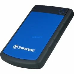 Externe Festplatten Transcend StoreJet 25H3B 1 TB, Externe Festplatte (blau/schwarz, Micro-USB-B 3.2 Gen 1 (5 Gbit/s))