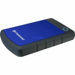 Externe Festplatten Transcend StoreJet 25H3B 2 TB, Externe Festplatte (blau/schwarz, Micro-USB-B 3.2 Gen 1 (5 Gbit/s))