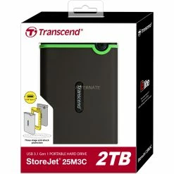 Externe Festplatten Transcend StoreJet 25M3C 2 TB, Externe Festplatte (grau, USB-C 3.2 (Gen 1)) 7 Externe Festplatten Transcend StoreJet 25M3C 2 TB, Externe Festplatte (grau, USB-C 3.2 (Gen 1)) -Festplatten and Prozessoren Verkäufe Transcend StoreJet 25M3C 2 TB Externe Festplatte@@aauqrh 3
