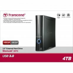 Externe Festplatten Transcend StoreJet 35T3 4 TB, Externe Festplatte (schwarz, USB 3.0, TS4TSJ35T3) -Festplatten and Prozessoren Verkäufe Transcend StoreJet 35T3 4 TB Externe Festplatte@@ahuq01 4