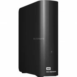 Externe Festplatten WD Elements Desktop 20 TB, Externe Festplatte (schwarz, Micro-USB-B 3.2 Gen 1 (5 Gbit/s))