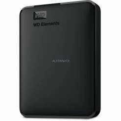 Externe Festplatten WD Elements Portable 5 TB, Externe Festplatte (schwarz, Micro-USB-B 3.2 Gen 1 (5 Gbit/s)) -Festplatten and Prozessoren Verkäufe WD Elements Portable 5 TB Externe Festplatte@@aauwv6 32