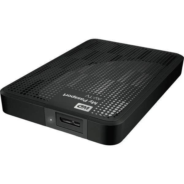 Externe Festplatten WD My Passport AV-TV 1 TB, Externe Festplatte (schwarz, Micro-USB-B 3.2 Gen 1) – Bild 2