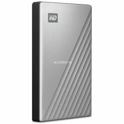 Externe Festplatten WD My Passport Ultra 1 TB, Externe Festplatte (silber/schwarz, USB-C 3.2 (5 Gbit/s))