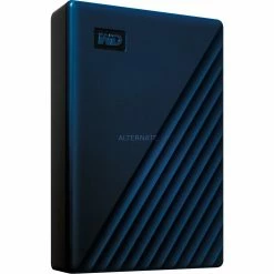Externe Festplatten WD My Passport For Mac 2 TB, Externe Festplatte (blau/schwarz, Micro-USB-B 3.2 Gen 1)