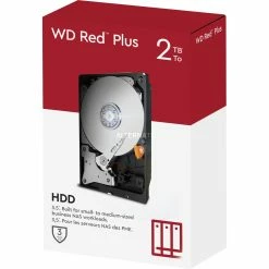 SATA Festplatten WD Red Plus NAS-Festplatte 2 TB (SATA 6 Gb/s, 3,5", 24/7)