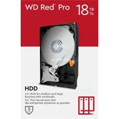 SATA Festplatten WD Red Pro 18 TB, Festplatte (SATA 6 Gb/s, 3,5")